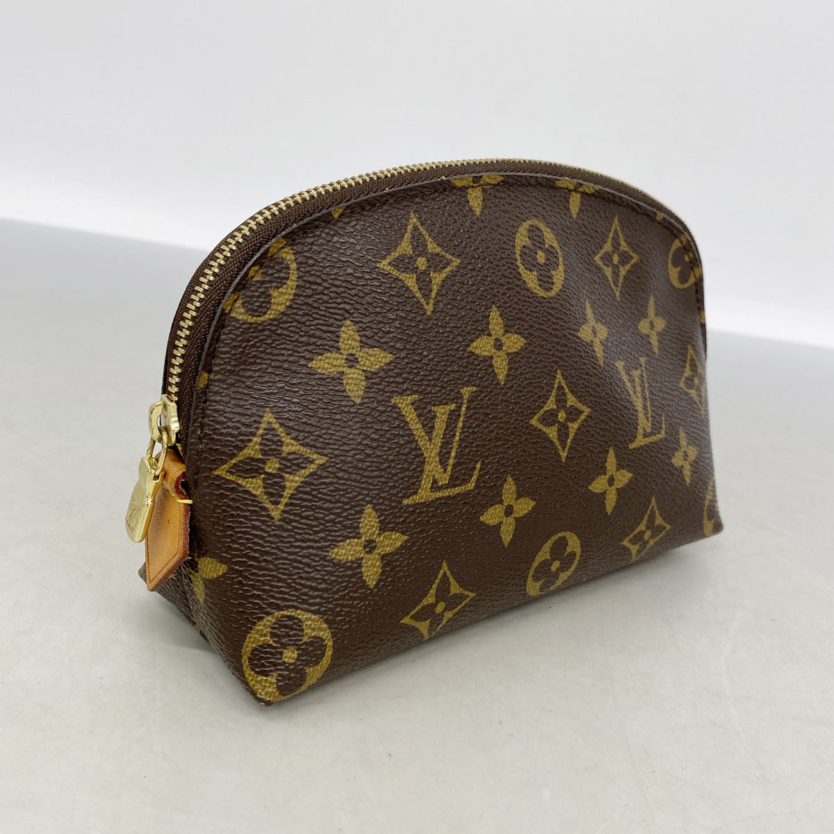 【6ie6926】ルイヴィトン ポーチ モノグラム ポシェットコスメティック M47515 ブラウン【中古】レディース