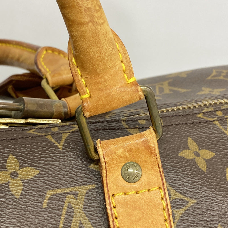 【6ie6933】ルイヴィトン ボストンバッグ モノグラム キーポル50 M41426 ブラウン【中古】メンズ レディース ユニセックス