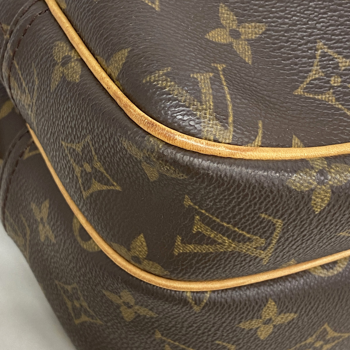 【6ie6934】ルイヴィトン ショルダーバッグ モノグラム リポーターPM M45254 ブラウン【中古】レディース