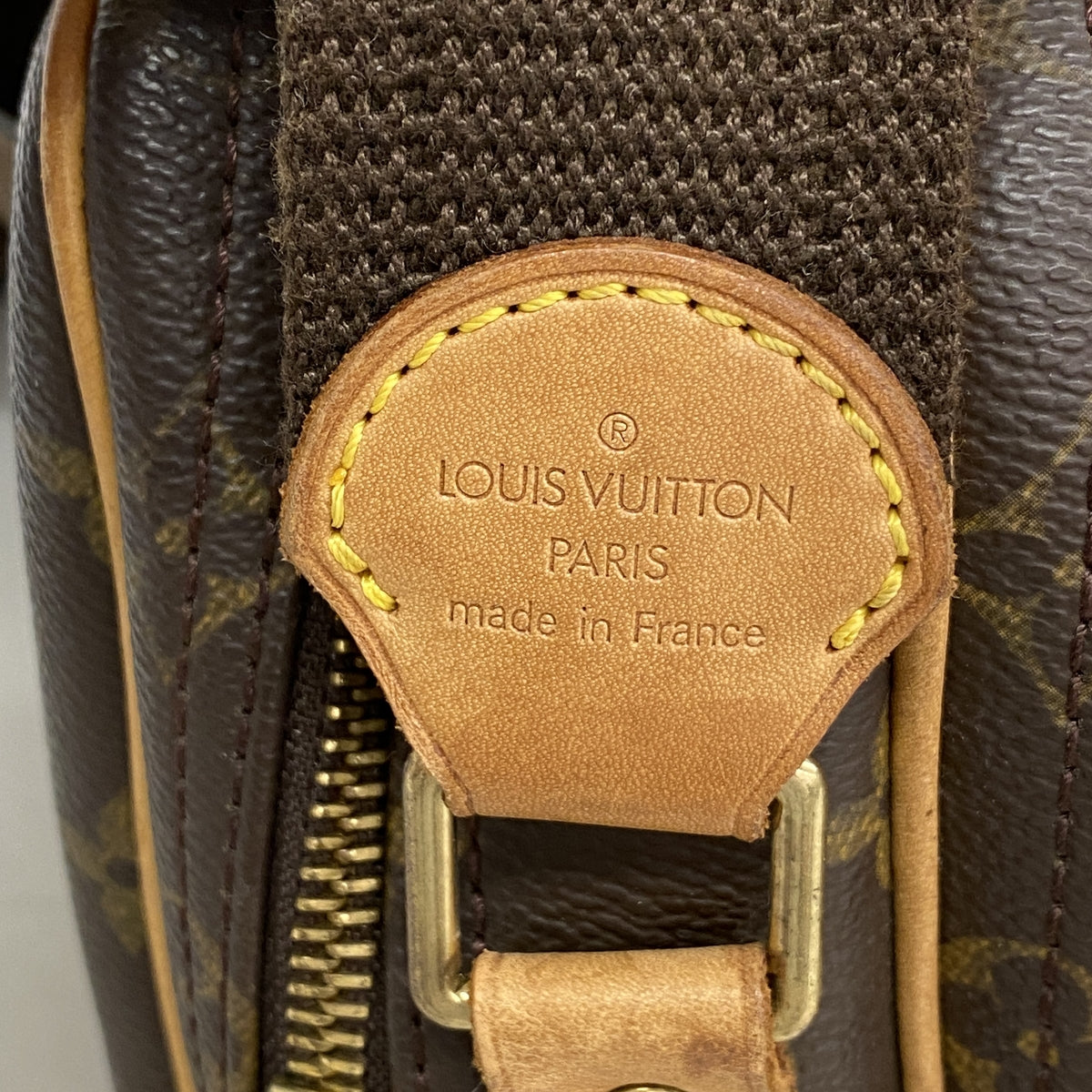 【6ie6934】ルイヴィトン ショルダーバッグ モノグラム リポーターPM M45254 ブラウン【中古】レディース