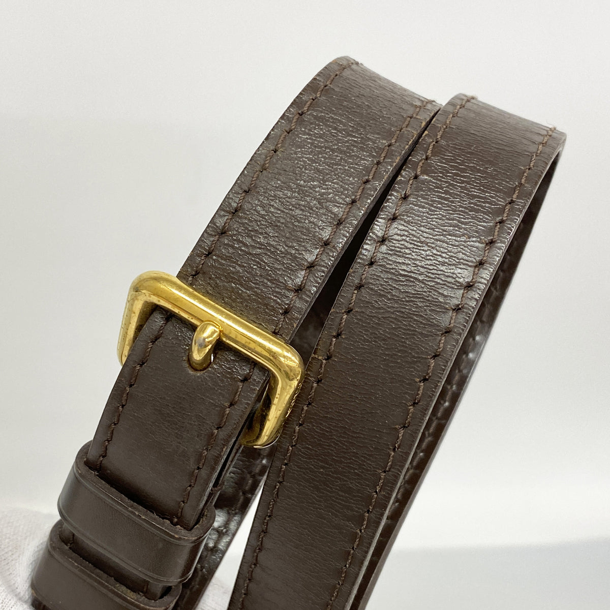 【6ie6935】ルイヴィトン ショルダーバッグ ダミエ ブルームズベリGM N42250 エベヌ【中古】レディース