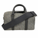 【6ie6939】クリスチャンディオール ハンドバッグ ランゴ26 キャンバス グレー シルバー金具 2wayバッグ【中古】レディース