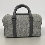 【6ie6939】クリスチャンディオール ハンドバッグ ランゴ26 キャンバス グレー シルバー金具 2wayバッグ【中古】レディース