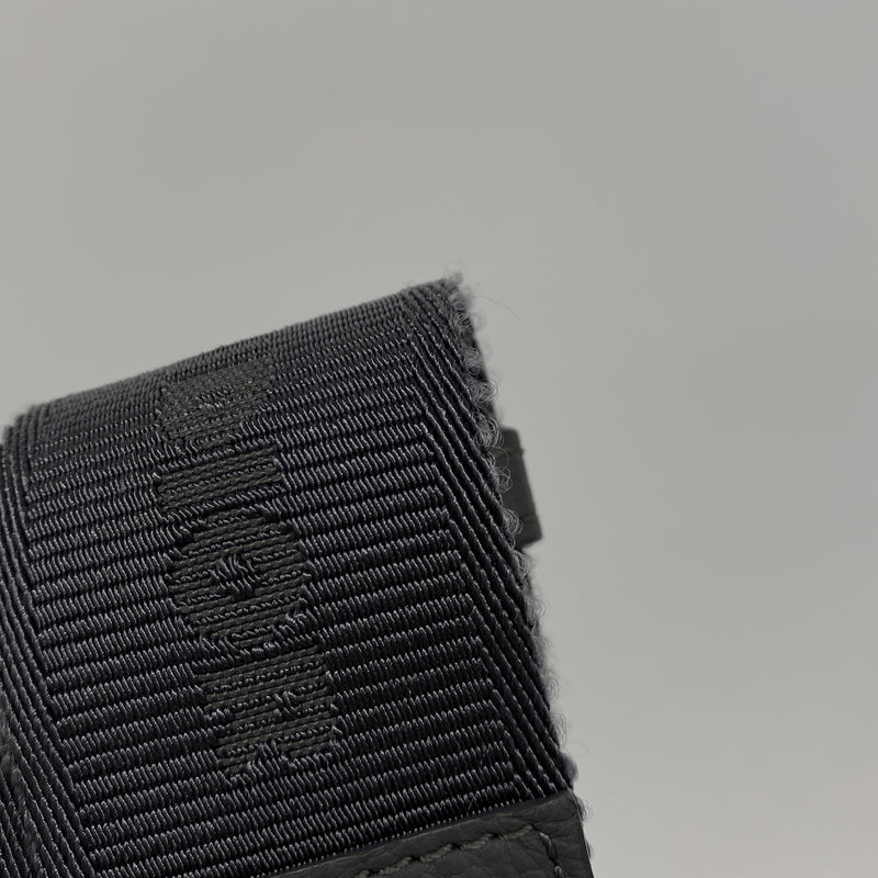 【6ie6939】クリスチャンディオール ハンドバッグ ランゴ26 キャンバス グレー シルバー金具 2wayバッグ【中古】レディース