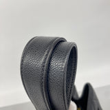 【6ie6940】シャネル チェーントート マトラッセ キャビアスキン ブラック ゴールド金具【中古】レディース