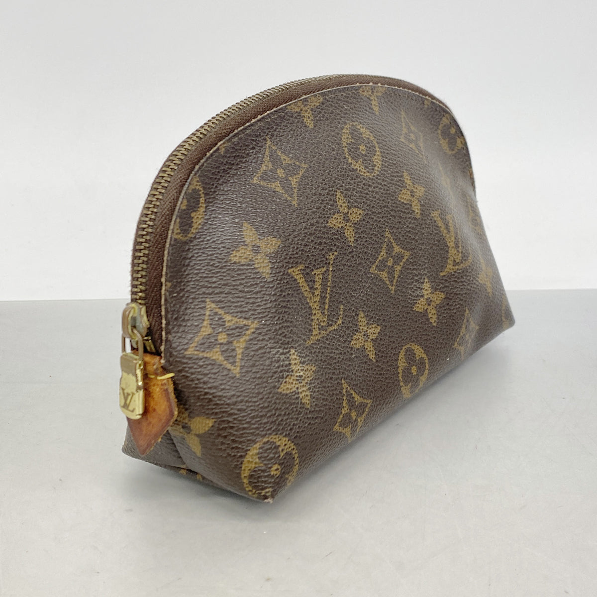 【6ie6947】ルイヴィトン ポーチ モノグラム ポシェットコスメティック M47515 ブラウン【中古】レディース