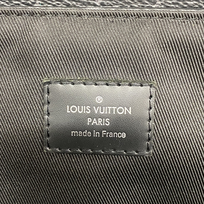 【6ie6952】ルイヴィトン リュック・デイパック モノグラム・エクリプス スティーマーバックパック M44052 ブラック【中古】メンズ