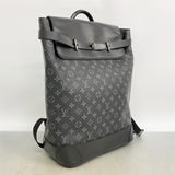 【6ie6952】ルイヴィトン リュック・デイパック モノグラム・エクリプス スティーマーバックパック M44052 ブラック【中古】メンズ