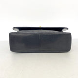 【6ie6959】シャネル ショルダーバッグ マトラッセ チェーンショルダー ラムスキン ブラック ゴールド金具【中古】レディース