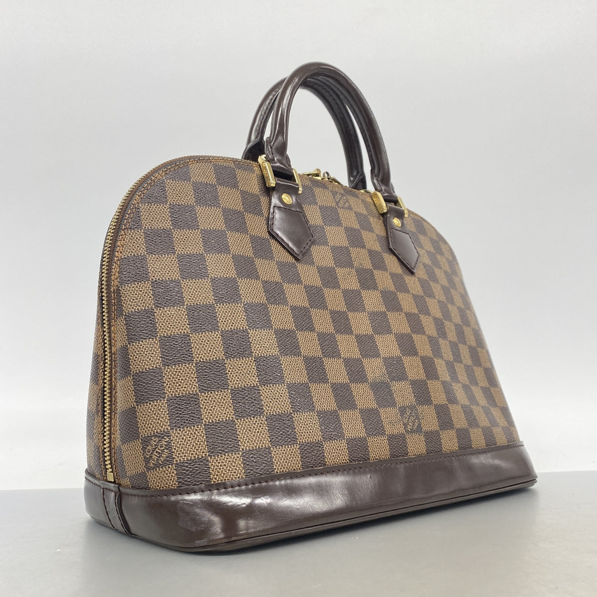 【6ie6962】ルイヴィトン ハンドバッグ ダミエ アルマ N51131 エベヌ【中古】レディース