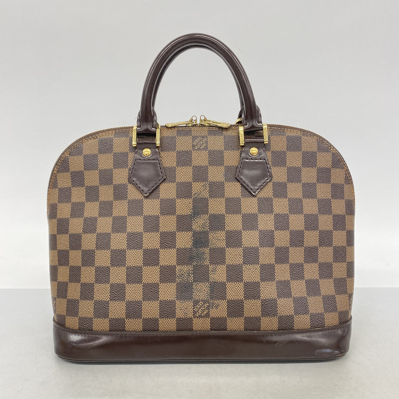 【6ie6962】ルイヴィトン ハンドバッグ ダミエ アルマ N51131 エベヌ【中古】レディース