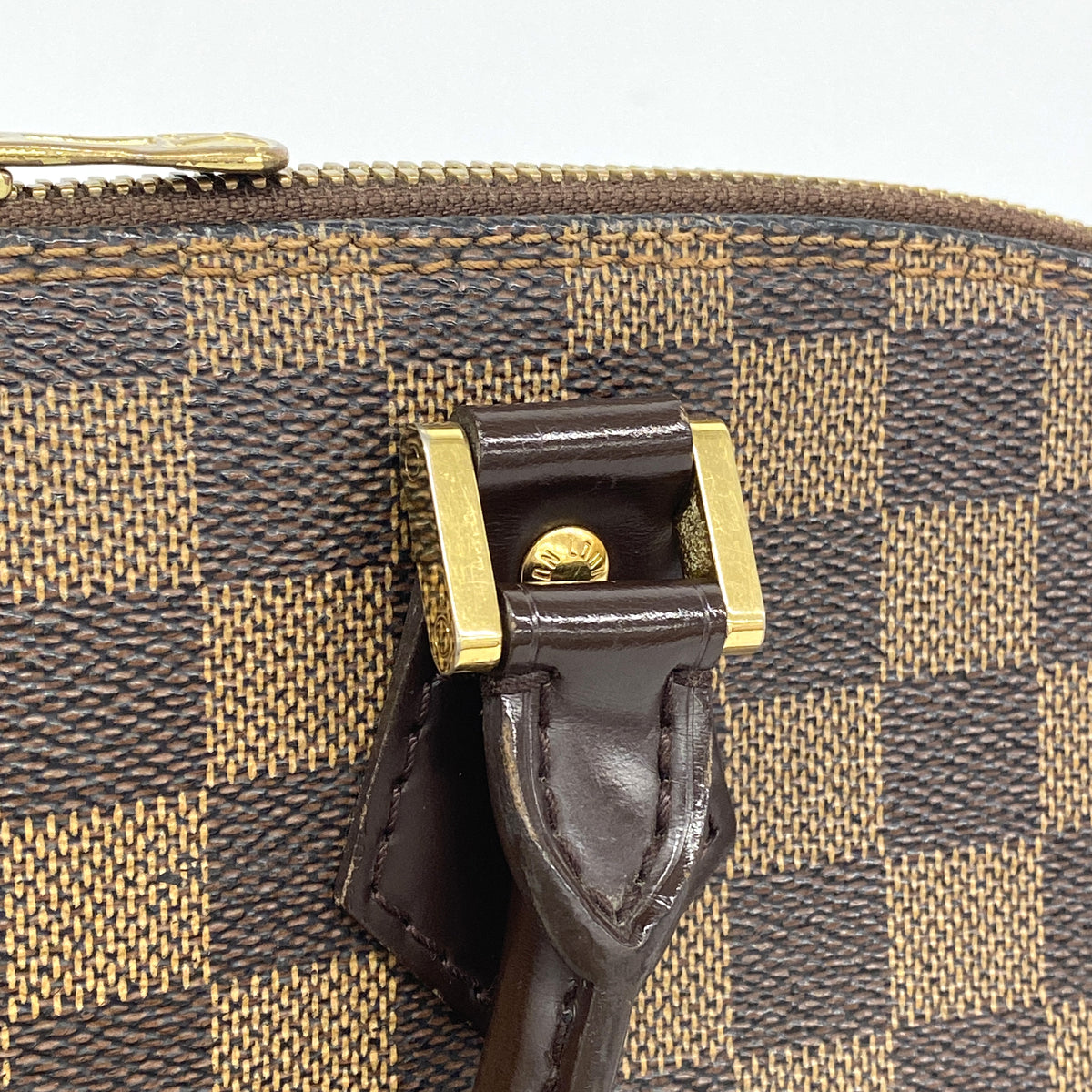 【6ie6962】ルイヴィトン ハンドバッグ ダミエ アルマ N51131 エベヌ【中古】レディース