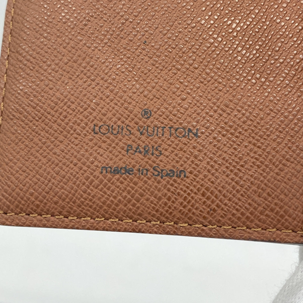 【6ie6967】ルイヴィトン 手帳カバー モノグラム アジェンダPM R20005 ブラウン【中古】メンズ レディース ユニセックス