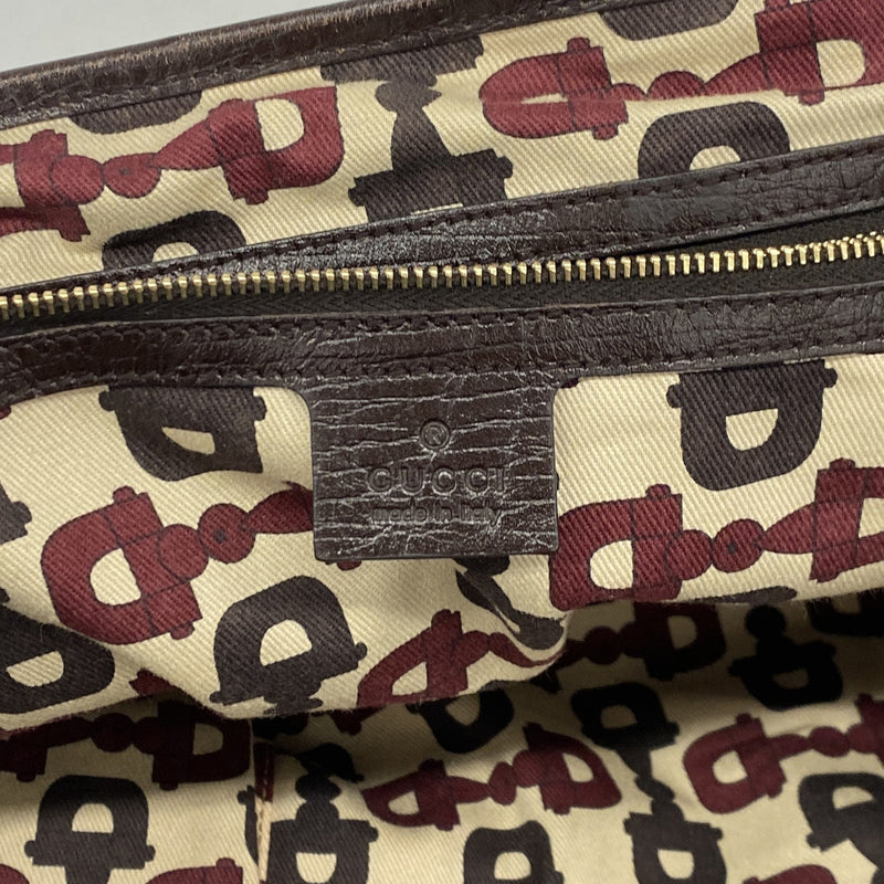 【6ie6979】グッチ トートバッグ GGキャンバス/シェリーライン 137396 キャンバス ベージュ ゴールド金具【中古】レディース