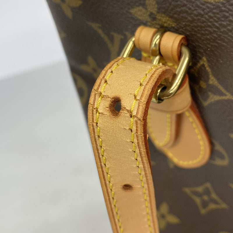 【6ie6981】ルイヴィトン トートバッグ モノグラム バケットPM M42238 ブラウン【中古】レディース