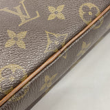 【6ie6982】ルイヴィトン クラッチバッグ モノグラム コンピエーニュ28 M51845 ブラウン【中古】メンズ
