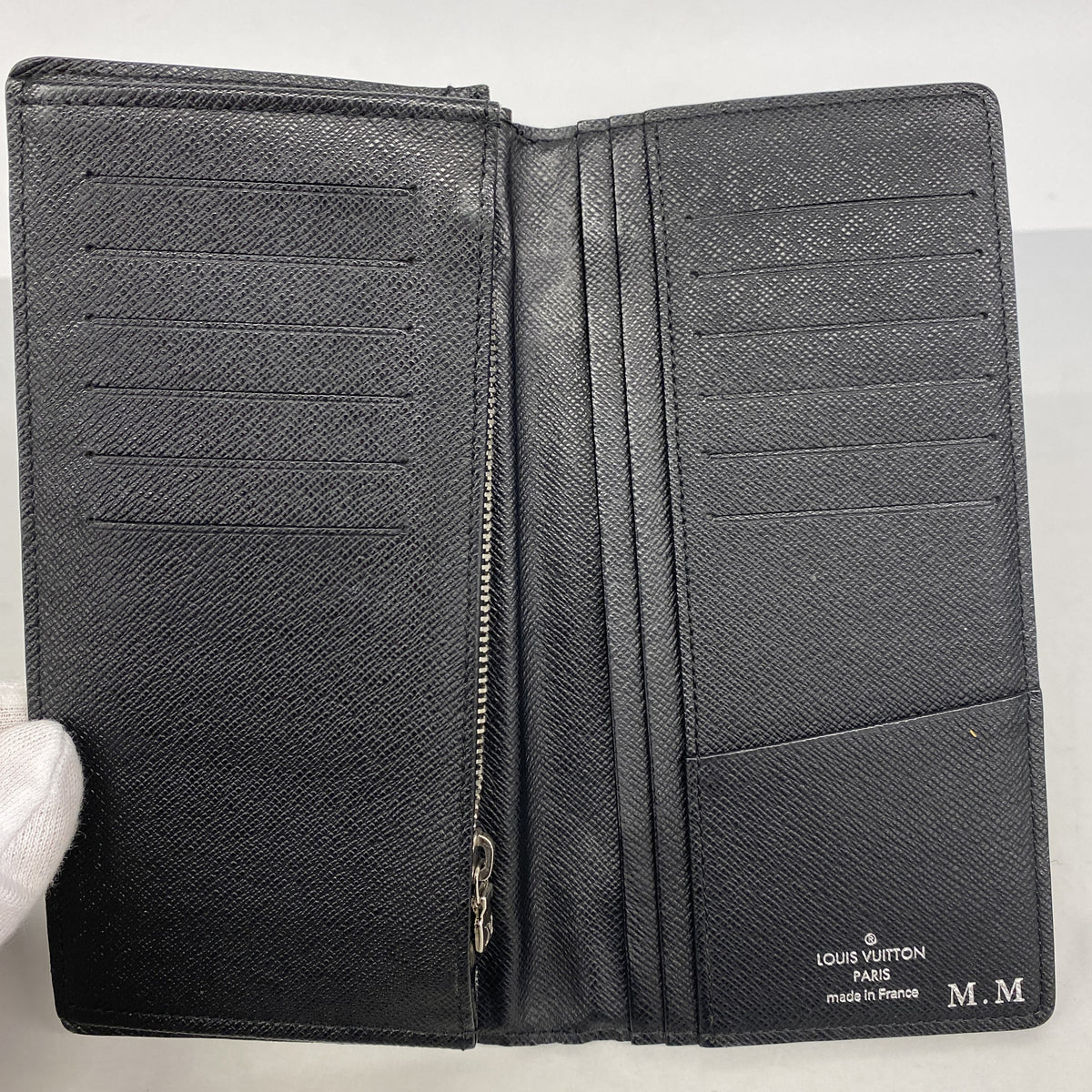 【6ie6986】ルイヴィトン 長財布 ダミエ・グラフィット ポルトフォイユブラザ N62665 ブラック グレー【中古】メンズ