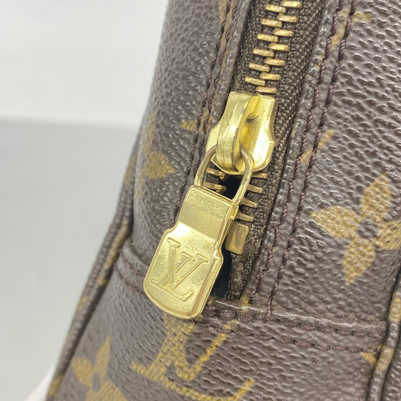 【6ie6994】ルイヴィトン ポーチ モノグラム トゥルーストワレット23 M47524 ブラウン【中古】レディース