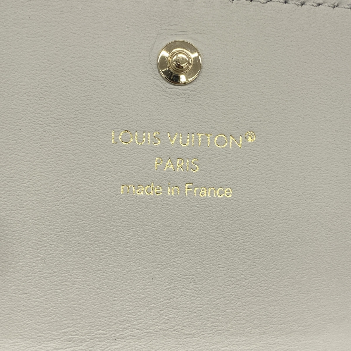 【6ie6996】ルイヴィトン 財布 トリヨン ポルトフォイユカプシーヌタイニー M12406 フリントグレー【中古】レディース
