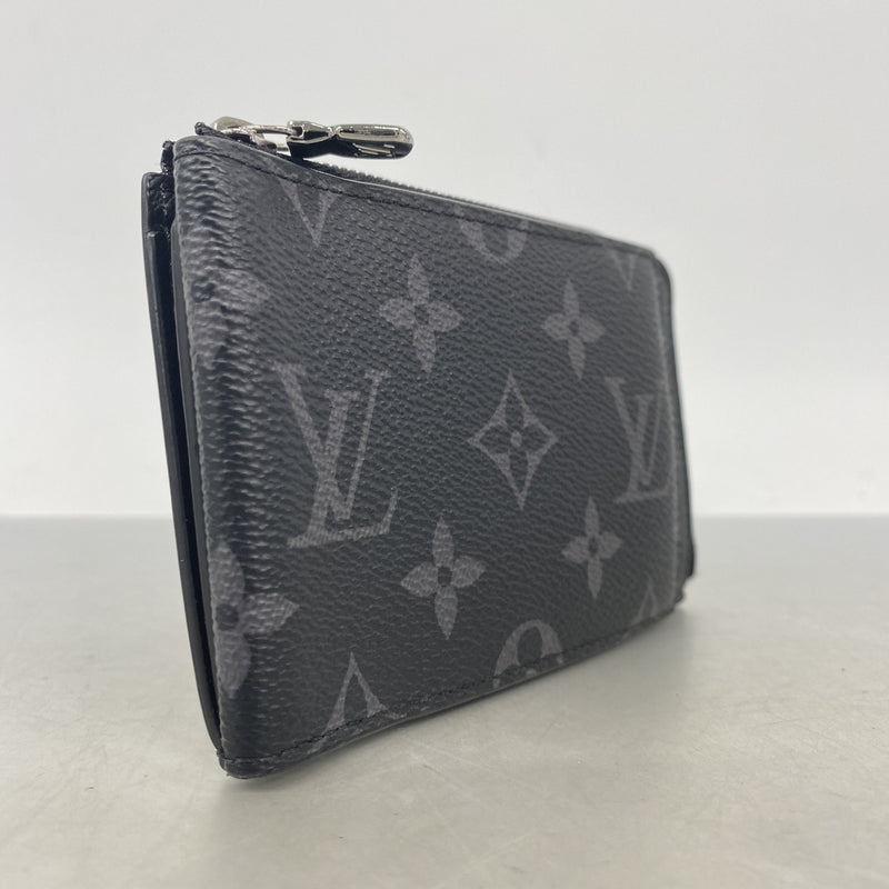 【6ie6997】ルイヴィトン 財布 モノグラム・エクリプス ハイブリッドウォレット M81568 ブラック【中古】メンズ