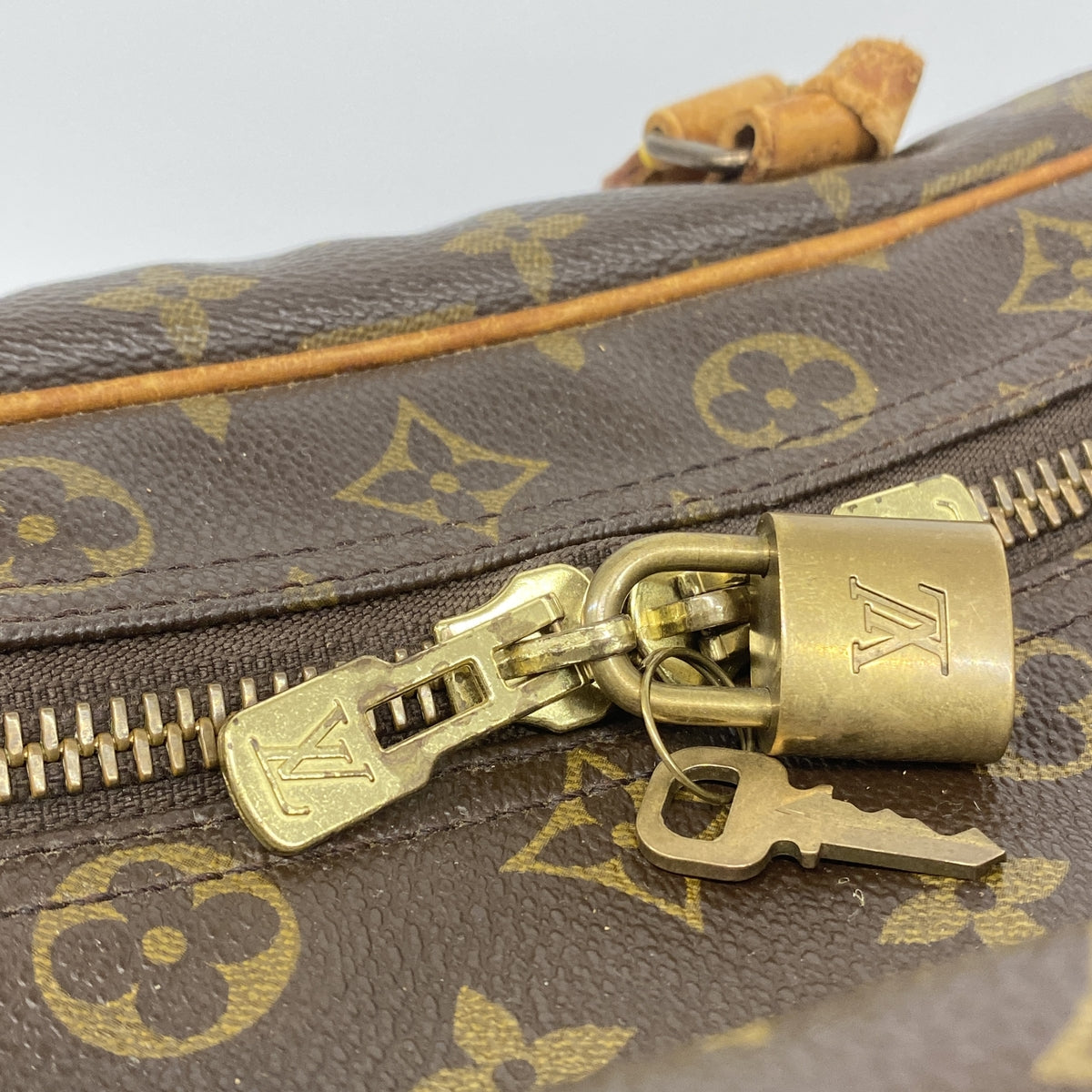 【6ie7002】ルイヴィトン ボストンバッグ モノグラム シリウス50 M41406 ブラウン【中古】メンズ レディース ユニセックス