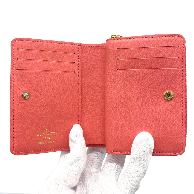 【6ie7004】ルイヴィトン 財布 ポルトフォイユルー M83105 ピンクスカイ【中古】レディース