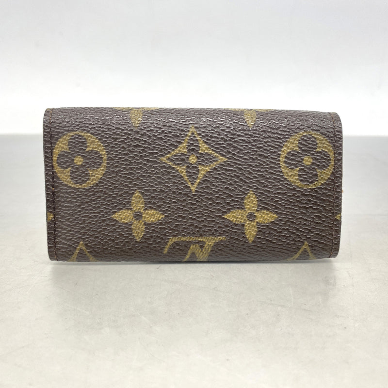 【6ie7008】ルイヴィトン キーケース モノグラム ミュルティクレ4 M69517 ブラウン【中古】レディース