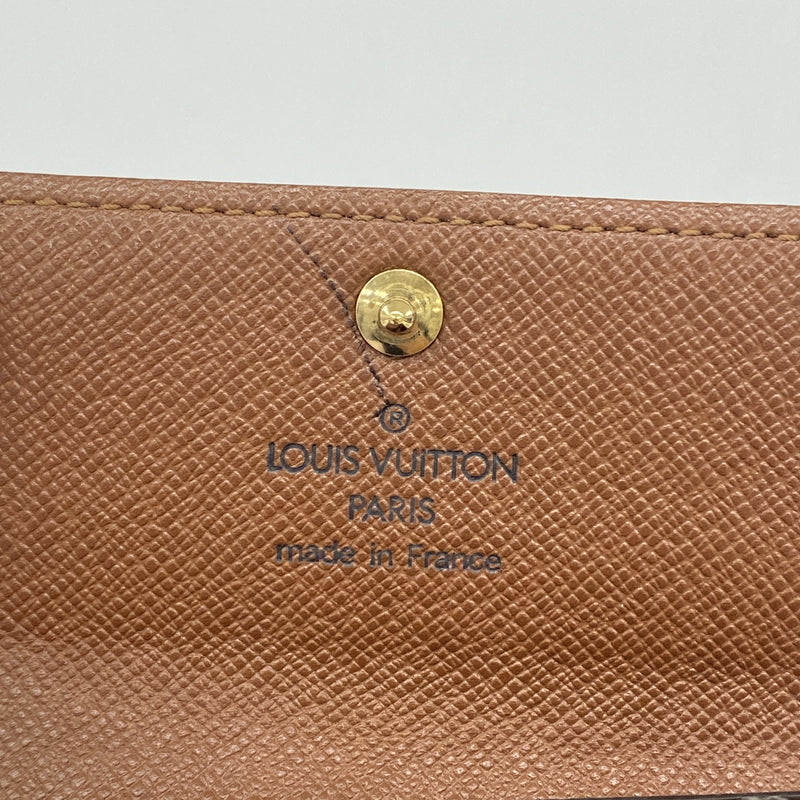 【6ie7008】ルイヴィトン キーケース モノグラム ミュルティクレ4 M69517 ブラウン【中古】レディース