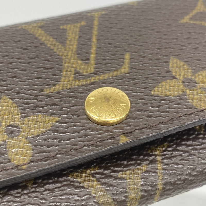 【6ie7008】ルイヴィトン キーケース モノグラム ミュルティクレ4 M69517 ブラウン【中古】レディース