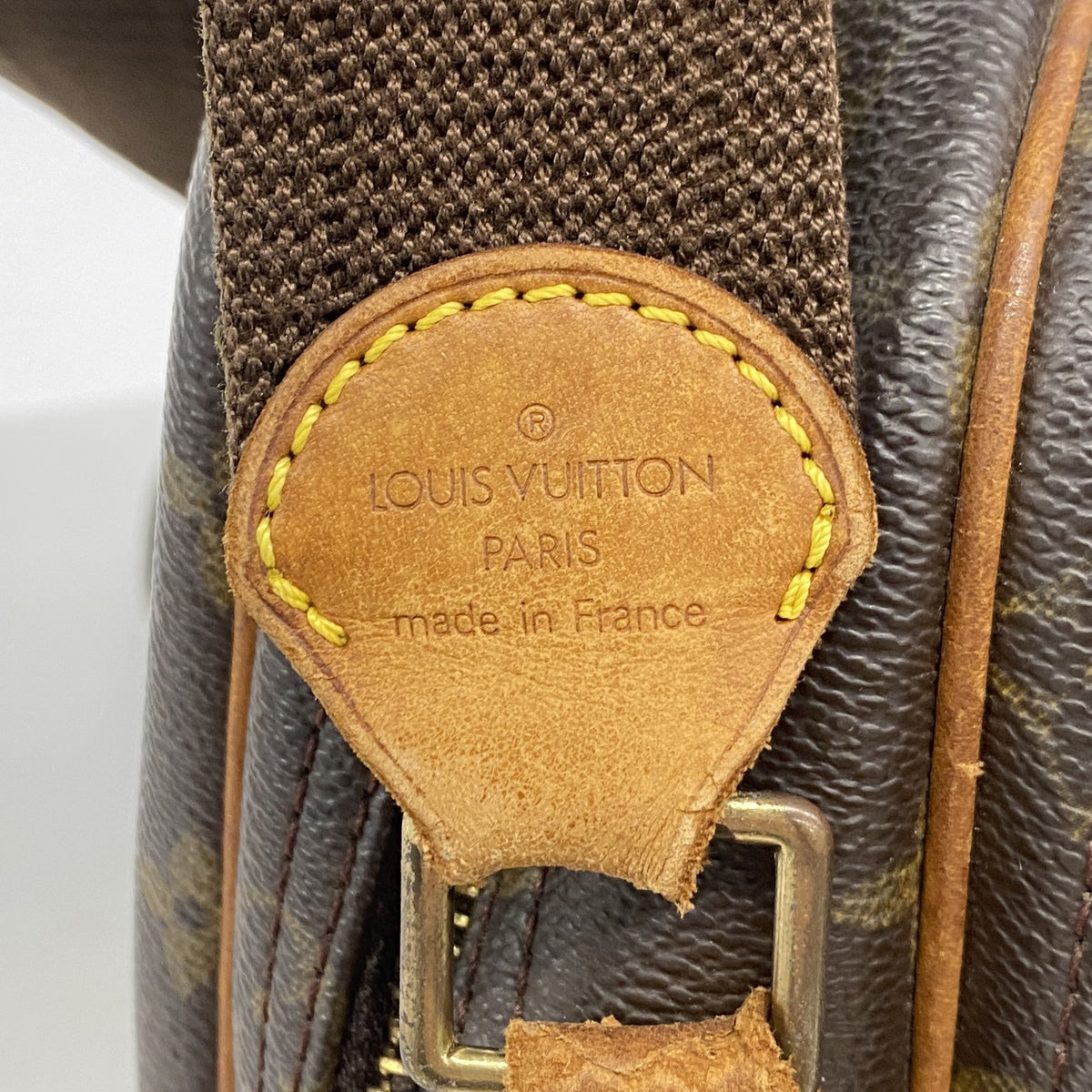【6ie7010-h】ルイヴィトン ショルダーバッグ モノグラム リポーターPM M45254 ブラウン【中古】レディース