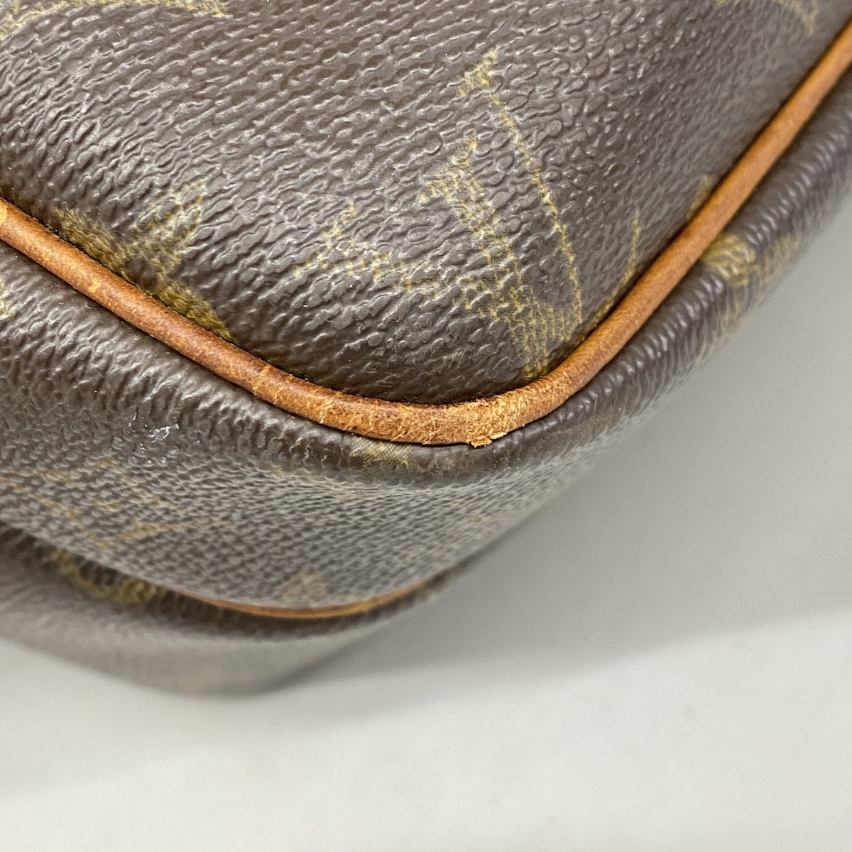【6ie7010-h】ルイヴィトン ショルダーバッグ モノグラム リポーターPM M45254 ブラウン【中古】レディース