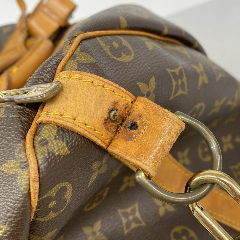 【6ie7015-h】ルイヴィトン ボストンバッグ モノグラム キーポルバンドリエール50 M41416 ブラウン【中古】メンズ レディース ユニセックス