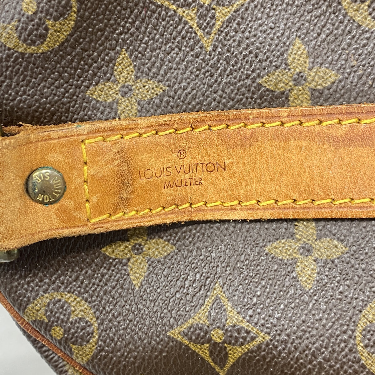 【6ie7015-h】ルイヴィトン ボストンバッグ モノグラム キーポルバンドリエール50 M41416 ブラウン【中古】メンズ レディース ユニセックス