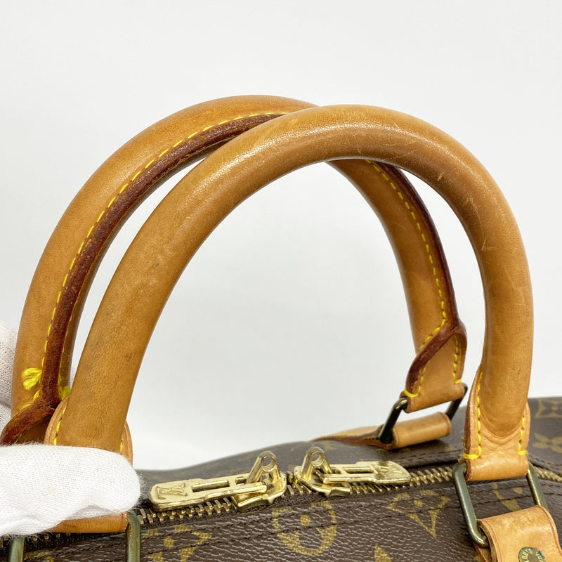 【6ie7022】ルイヴィトン ボストンバッグ モノグラム キーポルバンドリエール50 M41416 ブラウン【中古】メンズ レディース ユニセックス
