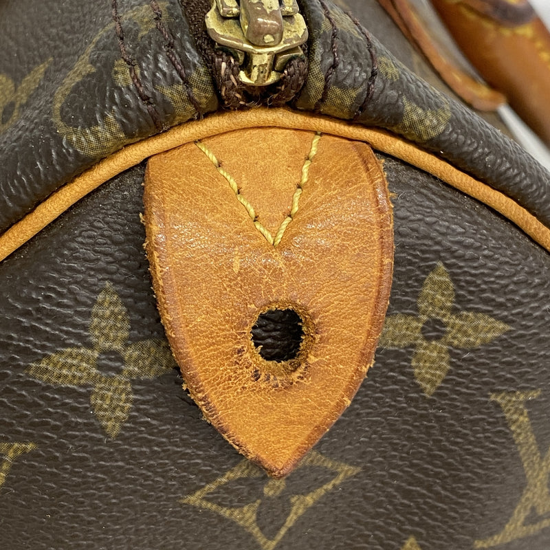 【6ie7024】ルイヴィトン ハンドバッグ モノグラム スピーディ25 M41109 ブラウン【中古】レディース