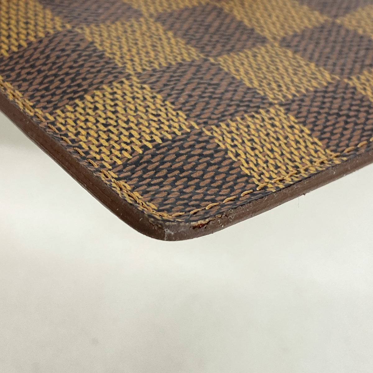 【6ie7030】ルイヴィトン コインケース ダミエ ポシェットクレ N62658 エベヌ 旧型【中古】メンズ レディース ユニセックス