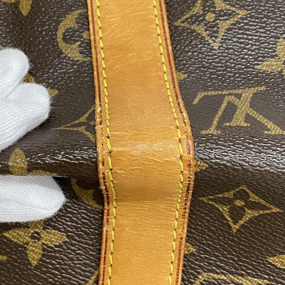 【6ie7031】ルイヴィトン ボストンバッグ モノグラム キーポル50 M41426 ブラウン【中古】メンズ レディース ユニセックス
