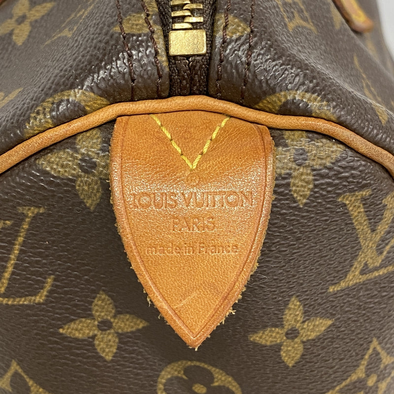 【6ie7032】ルイヴィトン ハンドバッグ モノグラム スピーディ30 M41108 ブラウン【中古】レディース