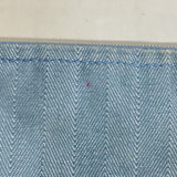 【6ie7041】エルメス トートバッグ ヴァルパライソMM トワルシェブロン ブルージーン シルバー金具【中古】レディース