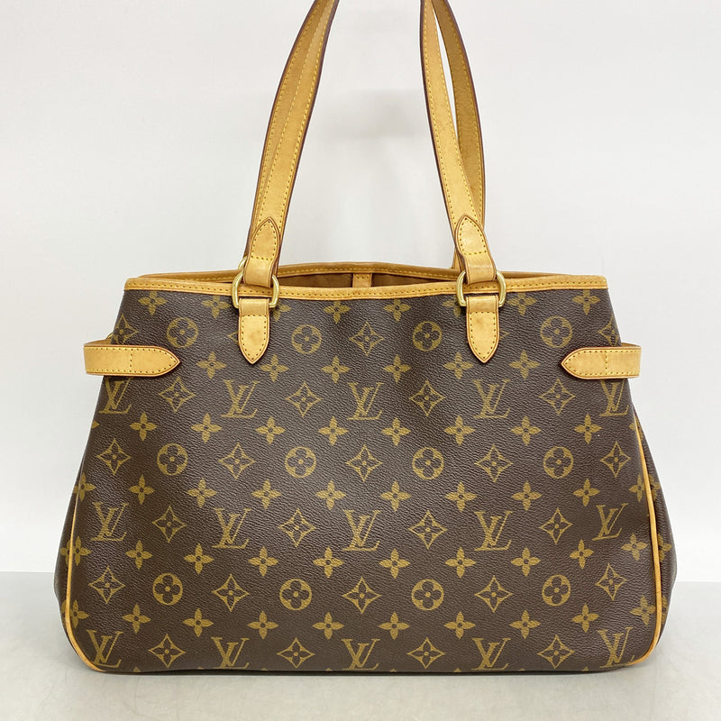【6ie7044】ルイヴィトン トートバッグ モノグラム バティニョールオリゾンタル M51154 ブラウン【中古】レディース