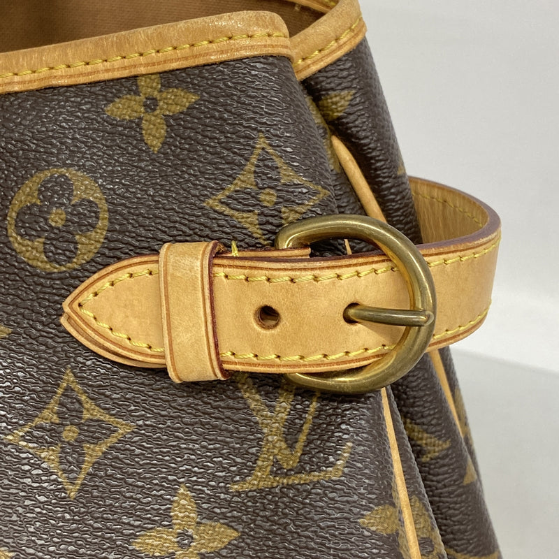 【6ie7044】ルイヴィトン トートバッグ モノグラム バティニョールオリゾンタル M51154 ブラウン【中古】レディース