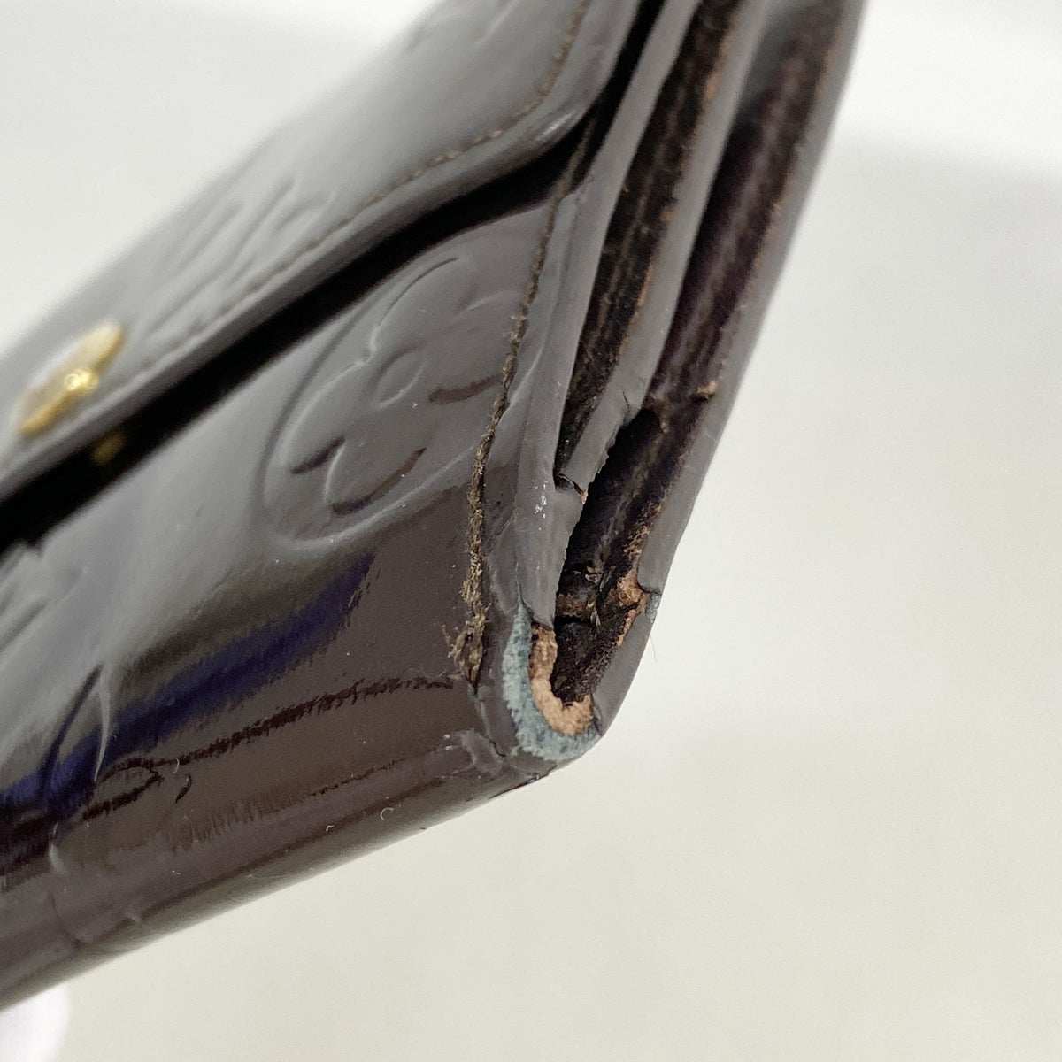 【6ie7049】ルイヴィトン コインケース ヴェルニ ラドロー M93519 アマラント【中古】レディース