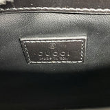 【6ie7051】グッチ ショルダーバッグ デコ 741457 レザー ブラック ゴールド/シルバー金具【中古】レディース
