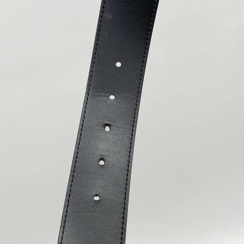 【6ie7060】ルイヴィトン ベルト モノグラム サンチュールLVイニシャル M9821 ブラウン【中古】メンズ