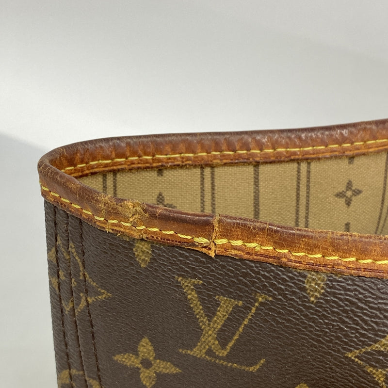 【6ie7065】ルイヴィトン トートバッグ モノグラム ネヴァーフルMM M40156 ブラウン【中古】レディース