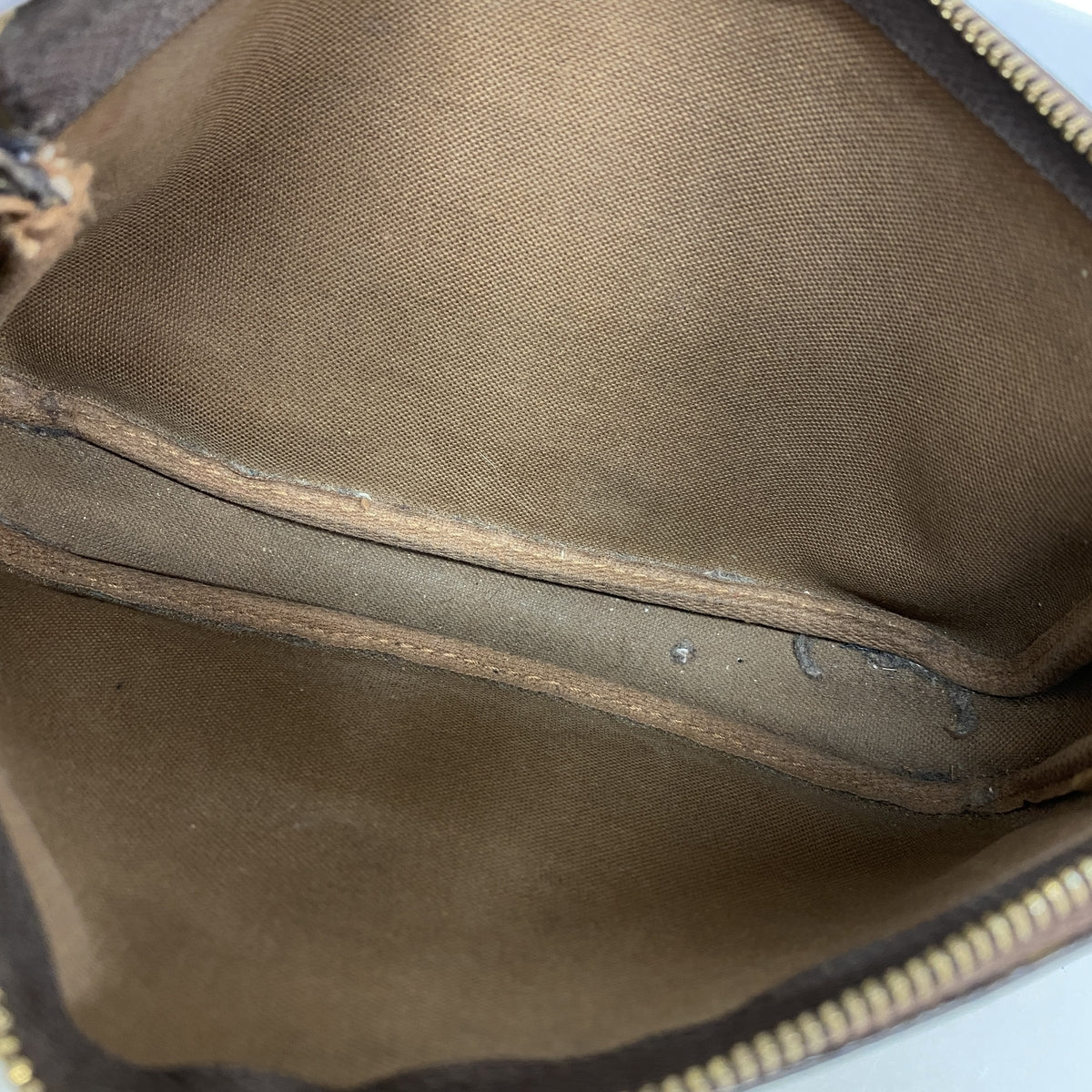 【6ie7067】ルイヴィトン ポーチ モノグラム ポシェットアクセソワール M51980 ブラウン【中古】レディース