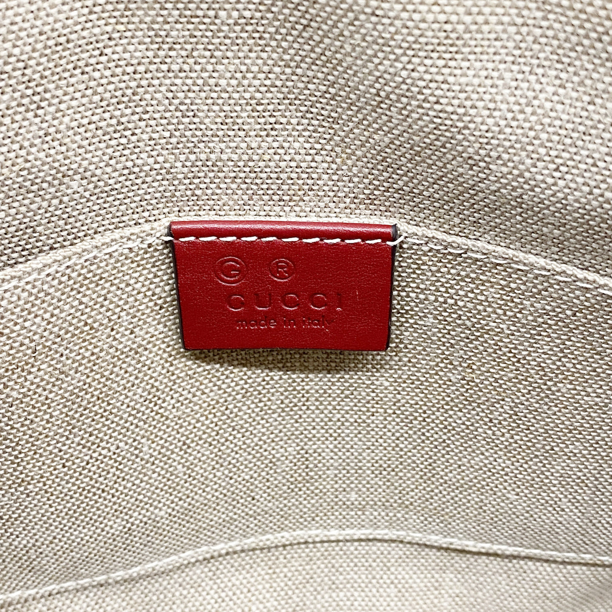 【6ie7078】グッチ ハンドバッグ マイクログッチシマ 449654 レザー ボルドー シャンパンゴールド金具【中古】レディース