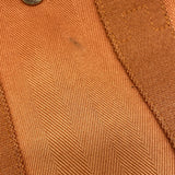 【6ie7081】エルメス トートバッグ ヴァルパライソPM トワルシェブロン オレンジ シルバー金具 □J刻印【中古】レディース