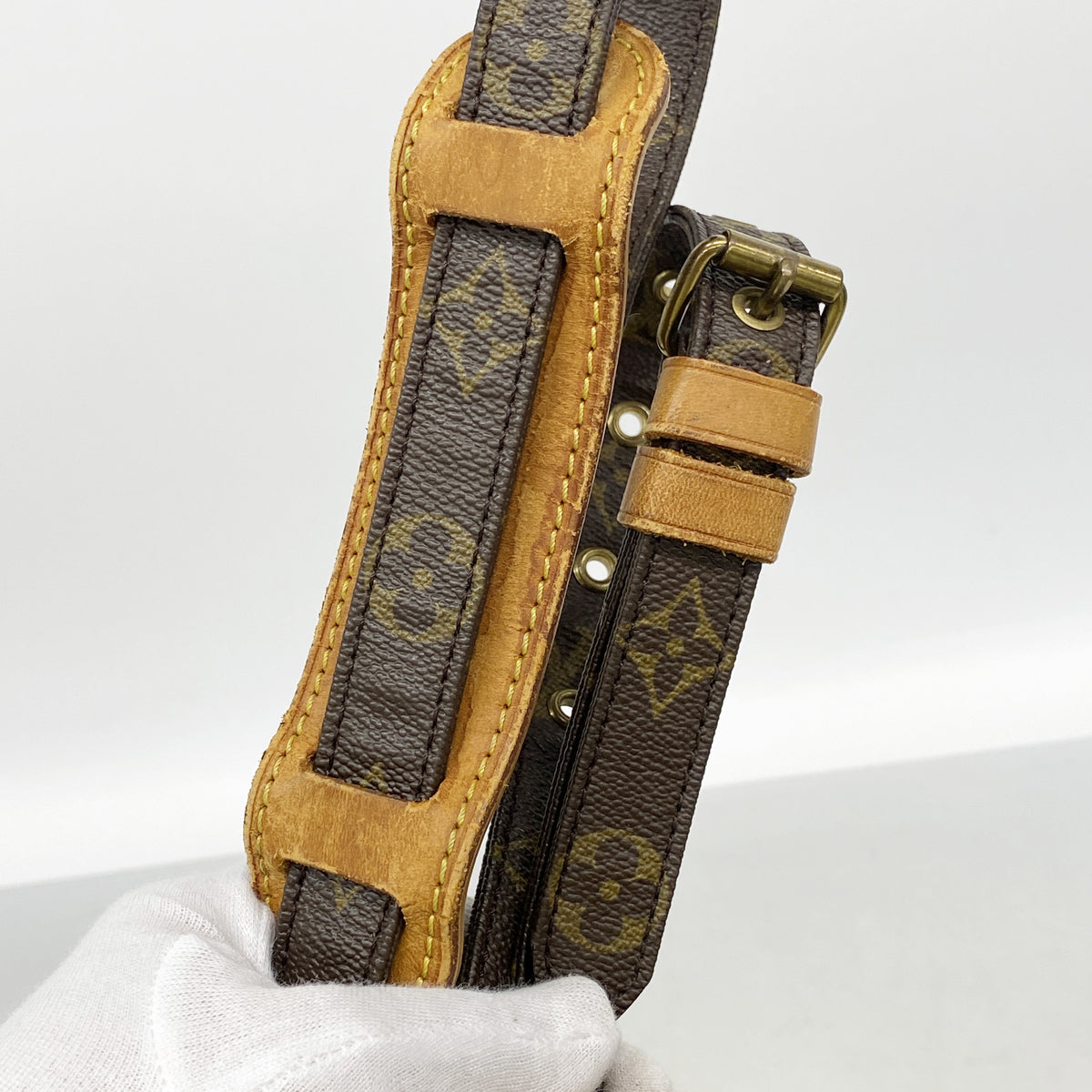 【6ie7086】ルイヴィトン ショルダーバッグ モノグラム ナイル M45244 ブラウン【中古】レディース