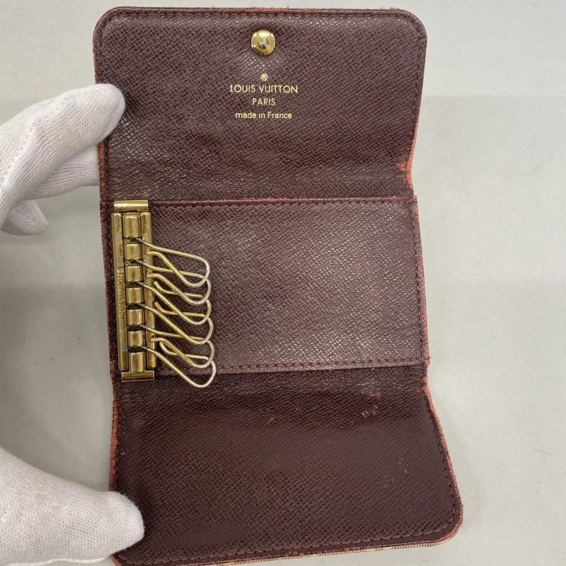 【6ie7118】ルイヴィトン キーケース モノグラム・イディール ミュルティクレ6 M62993 セピア【中古】レディース